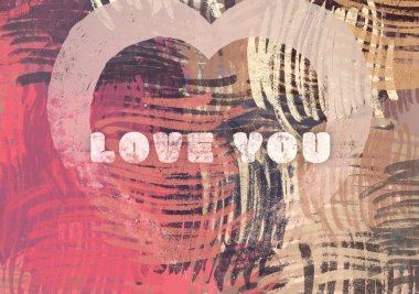 Soyut arka plan sanatı. 2D çizim. Etkileyici yağlı boya resim. Tuvalde fırça darbeleri. Modern sanat. Çok renkli arkaplan. Çağdaş sanat. İfade. Sanatsal dijital palet.