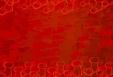 Kopya alanı için soyut noel arkaplanı, yeni yıl