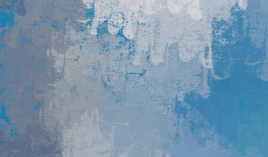 Soyut arka plan sanatı. 2D çizim. Etkileyici yağlı boya resim. Tuvalde fırça darbeleri. Modern sanat. Çok renkli arkaplan. Çağdaş sanat. İfade. Sanatsal dijital palet.