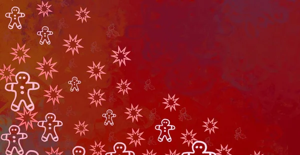 Abstraktní Vánoční Pozadí Pro Kopírovací Prostor Novoroční Koncept — Stock fotografie