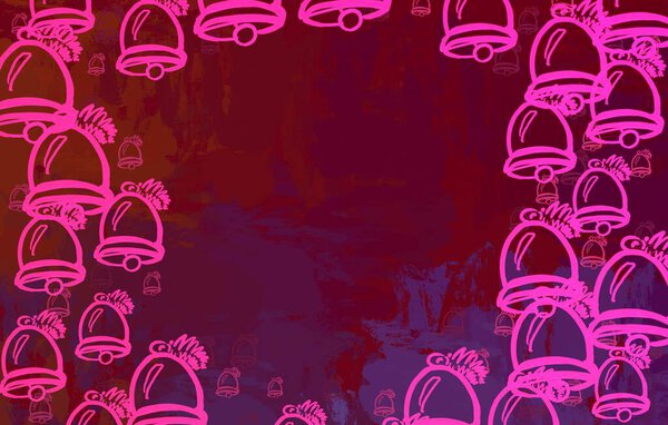 абстрактный рождественский фон для копирования пространства, Новый год
