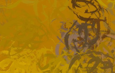 Soyut arka plan sanatı. 2D çizim. Etkileyici yağlı boya resim. Tuvalde fırça darbeleri. Modern sanat. Çok renkli arkaplan. Çağdaş sanat. İfade. Sanatsal dijital palet.