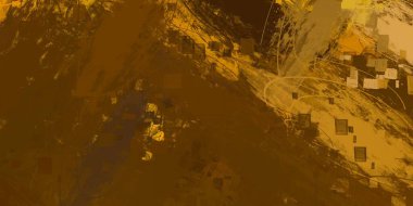 Soyut arka plan sanatı. 2D çizim. Etkileyici yağlı boya resim. Tuvalde fırça darbeleri. Modern sanat. Çok renkli arkaplan. Çağdaş sanat. İfade. Sanatsal dijital palet.