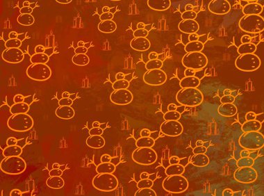 Kopya alanı için soyut noel arkaplanı, yeni yıl