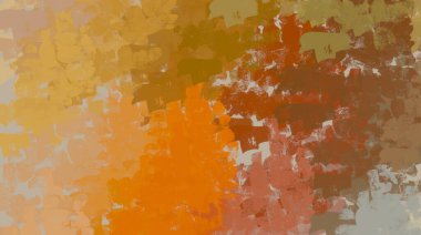 Soyut arka plan sanatı. 2D çizim. Etkileyici yağlı boya resim. Tuvalde fırça darbeleri. Modern sanat. Çok renkli arkaplan. Çağdaş sanat. İfade. Sanatsal dijital palet.