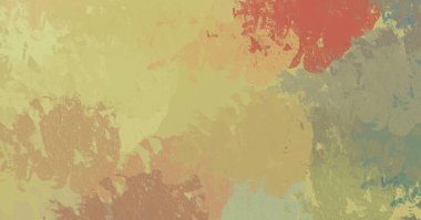 Soyut arka plan sanatı. 2D çizim. Etkileyici yağlı boya resim. Tuvalde fırça darbeleri. Modern sanat. Çok renkli arkaplan. Çağdaş sanat. İfade. Sanatsal dijital palet.