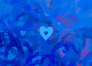 Soyut arka plan sanatı. 2D çizim. Etkileyici yağlı boya resim. Tuvalde fırça darbeleri. Modern sanat. Çok renkli arkaplan. Çağdaş sanat. İfade. Sanatsal dijital palet.