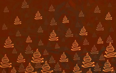 Kopya alanı için soyut noel arkaplanı, yeni yıl