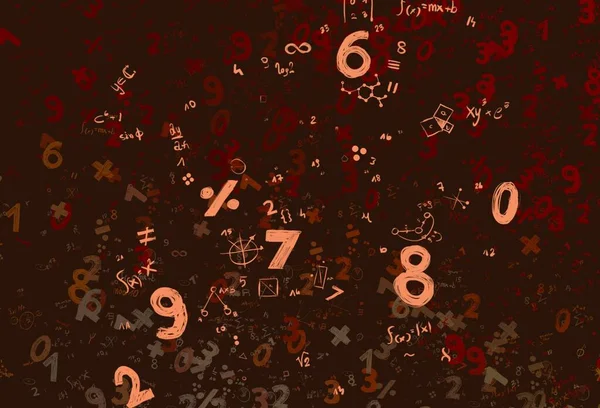 Math Illustration Abstract Background Numbers Copy Space — Stock Photo, Image