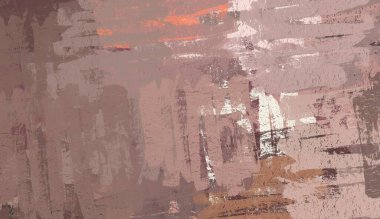 Soyut arka plan sanatı. 2D çizim. Etkileyici yağlı boya resim. Tuvalde fırça darbeleri. Modern sanat. Çok renkli arkaplan. Çağdaş sanat. İfade. Sanatsal dijital palet.