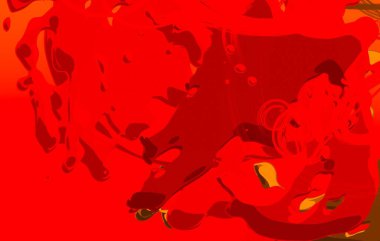 Soyut arka plan sanatı. 3 boyutlu illüstrasyon. Tuvalde fırça darbeleri. Çok renkli arkaplan. Çağdaş sanat. Sanatsal dijital palet.