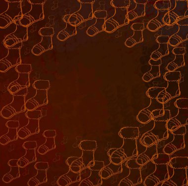 Kopya alanı için soyut noel arkaplanı, yeni yıl konsepti 