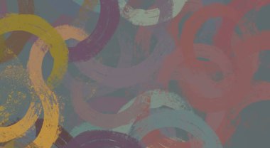 Soyut arka plan sanatı. 2D çizim. Etkileyici yağlı boya resim. Tuvalde fırça darbeleri. Modern sanat. Çok renkli arkaplan. Çağdaş sanat. İfade. Sanatsal dijital palet.