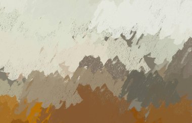 Soyut arka plan sanatı. 2D çizim. Etkileyici yağlı boya resim. Tuvalde fırça darbeleri. Modern sanat. Çok renkli arkaplan. Çağdaş sanat. İfade. Sanatsal dijital palet.