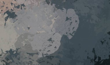 Soyut arka plan sanatı. 2D çizim. Etkileyici yağlı boya resim. Tuvalde fırça darbeleri. Modern sanat. Çok renkli arkaplan. Çağdaş sanat. İfade. Sanatsal dijital palet.