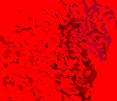 Soyut arka plan sanatı. 3 boyutlu illüstrasyon. Çok renkli arkaplan. Çağdaş sanat. Sanatsal dijital palet.