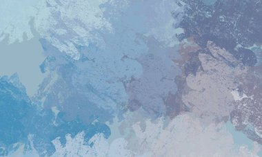 Soyut arka plan sanatı. 2D çizim. Etkileyici yağlı boya resim. Tuvalde fırça darbeleri. Modern sanat. Çok renkli arkaplan. Çağdaş sanat. İfade. Sanatsal dijital palet.