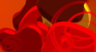 Soyut arka plan sanatı. 3 boyutlu illüstrasyon. Tuvalde fırça darbeleri. Çok renkli arkaplan. Çağdaş sanat. Sanatsal dijital palet.