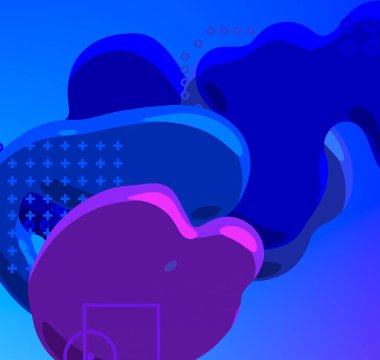 Soyut arka plan sanatı. 3 boyutlu illüstrasyon. Tuvalde fırça darbeleri. Çok renkli arkaplan. Çağdaş sanat. Sanatsal dijital palet.