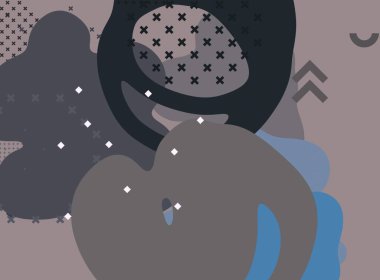 Soyut arka plan sanatı. 3 boyutlu illüstrasyon. Tuvalde fırça darbeleri. Çok renkli arkaplan. Çağdaş sanat. Sanatsal dijital palet.