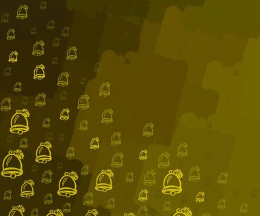 Kopya alanı için soyut noel arkaplanı, yeni yıl