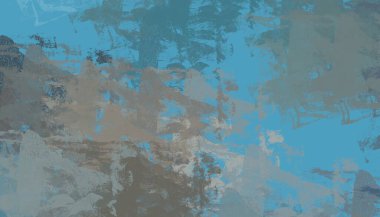 Soyut arka plan sanatı. 2D çizim. Etkileyici yağlı boya resim. Tuvalde fırça darbeleri. Modern sanat. Çok renkli arkaplan. Çağdaş sanat. İfade. Sanatsal dijital palet.