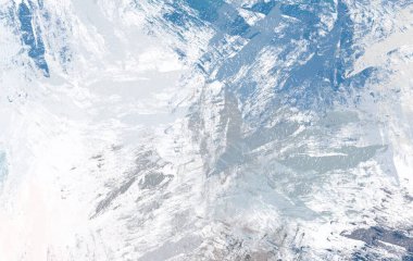 Soyut arka plan sanatı. 2D çizim. Etkileyici yağlı boya resim. Tuvalde fırça darbeleri. Modern sanat. Çok renkli arkaplan. Çağdaş sanat. İfade. Sanatsal dijital palet.