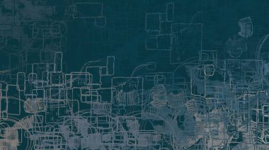 Soyut arka plan sanatı. 2D çizim. Etkileyici yağlı boya resim. Tuvalde fırça darbeleri. Modern sanat. Çok renkli arkaplan. Çağdaş sanat. İfade. Sanatsal dijital palet.