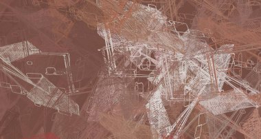 Soyut arka plan sanatı. 2D çizim. Etkileyici yağlı boya resim. Tuvalde fırça darbeleri. Modern sanat. Çok renkli arkaplan. Çağdaş sanat. İfade. Sanatsal dijital palet.