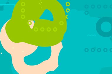 Soyut arka plan sanatı. 3 boyutlu illüstrasyon. Tuvalde fırça darbeleri. Çok renkli arkaplan. Çağdaş sanat. Sanatsal dijital palet.