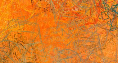 Soyut arka plan sanatı. 2D çizim. Etkileyici yağlı boya resim. Tuvalde fırça darbeleri. Modern sanat. Çok renkli arkaplan. Çağdaş sanat. İfade. Sanatsal dijital palet.