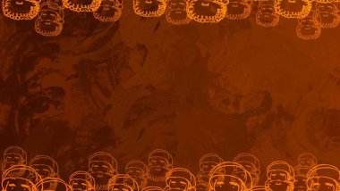 Kopya alanı için soyut noel arkaplanı, yeni yıl