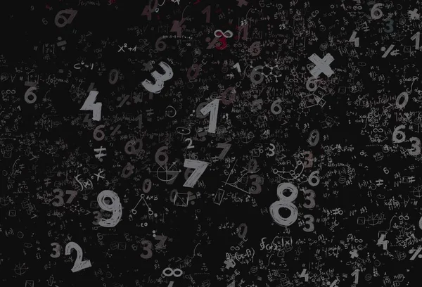 Math Ilustración Abstract Background Numbers Copy Space — Foto de Stock