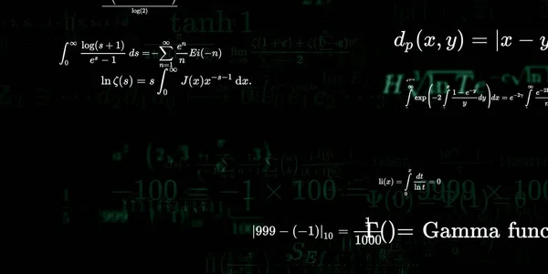 Historia Matemática Con Fórmulas Ilustración Perfecta —  Fotos de Stock