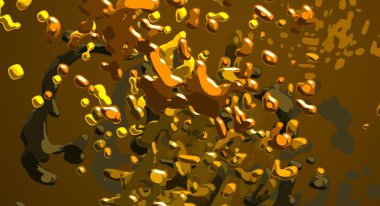 Soyut arka plan sanatı. 3 boyutlu illüstrasyon. Tuvalde fırça darbeleri. Çok renkli arkaplan. Çağdaş sanat. Sanatsal dijital palet.