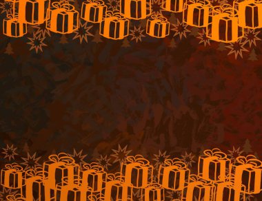 Kopya alanı için soyut noel arkaplanı, yeni yıl