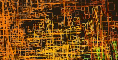 Soyut arka plan sanatı. 2D çizim. Etkileyici yağlı boya resim. Tuvalde fırça darbeleri. Modern sanat. Çok renkli arkaplan. Çağdaş sanat. İfade. Sanatsal dijital palet.