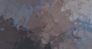 Soyut arka plan sanatı. 2D çizim. Etkileyici yağlı boya resim. Tuvalde fırça darbeleri. Modern sanat. Çok renkli arkaplan. Çağdaş sanat. İfade. Sanatsal dijital palet.