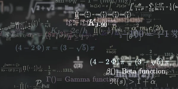 Historia Matemática Con Fórmulas Ilustración Perfecta —  Fotos de Stock