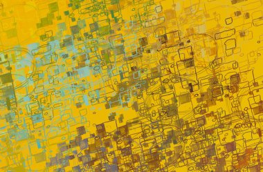 Soyut arka plan sanatı. 2D çizim. Etkileyici yağlı boya resim. Tuvalde fırça darbeleri. Modern sanat. Çok renkli arkaplan. Çağdaş sanat. İfade. Sanatsal dijital palet.