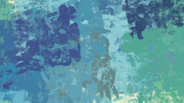 Soyut arka plan sanatı. 2D çizim. Etkileyici yağlı boya resim. Tuvalde fırça darbeleri. Modern sanat. Çok renkli arkaplan. Çağdaş sanat. İfade. Sanatsal dijital palet.