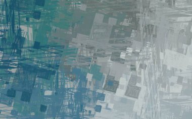 Soyut arka plan sanatı. 2D çizim. Etkileyici yağlı boya resim. Tuvalde fırça darbeleri. Modern sanat. Çok renkli arkaplan. Çağdaş sanat. İfade. Sanatsal dijital palet.