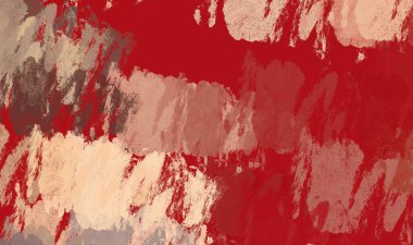 Soyut arka plan sanatı. 2D çizim. Etkileyici yağlı boya resim. Tuvalde fırça darbeleri. Modern sanat. Çok renkli arkaplan. Çağdaş sanat. İfade. Sanatsal dijital palet.