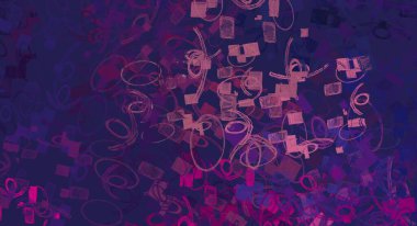 Soyut arka plan sanatı. 2D çizim. Etkileyici yağlı boya resim. Tuvalde fırça darbeleri. Modern sanat. Çok renkli arkaplan. Çağdaş sanat. İfade. Sanatsal dijital palet.