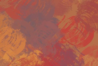 Soyut arka plan sanatı. 2D çizim. Etkileyici yağlı boya resim. Tuvalde fırça darbeleri. Modern sanat. Çok renkli arkaplan. Çağdaş sanat. İfade. Sanatsal dijital palet.