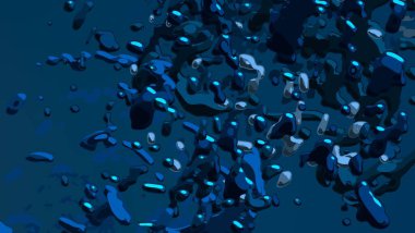 Soyut arka plan sanatı. 3 boyutlu illüstrasyon. Tuvalde fırça darbeleri. Çok renkli arkaplan. Çağdaş sanat. Sanatsal dijital palet.