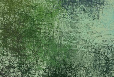 Soyut arka plan sanatı. 2D çizim. Etkileyici yağlı boya resim. Tuvalde fırça darbeleri. Modern sanat. Çok renkli arkaplan. Çağdaş sanat. İfade. Sanatsal dijital palet.