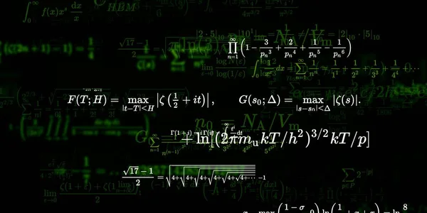 Formüllü Matematik Arkaplanı Kusursuz Illüstrasyon — Stok fotoğraf