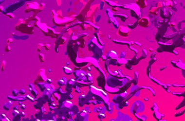 Soyut arka plan sanatı. 3 boyutlu illüstrasyon. Tuvalde fırça darbeleri. Çok renkli arkaplan. Çağdaş sanat. Sanatsal dijital palet.