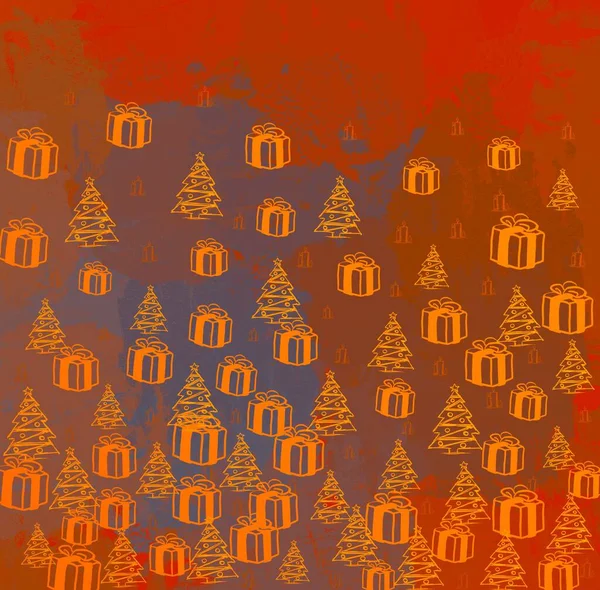 Abstrakcyjne Boże Narodzenie Tło Dla Przestrzeni Kopii Nowy Rok — Zdjęcie stockowe